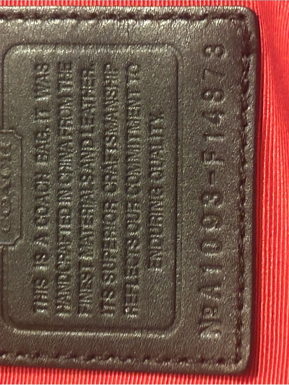 Coach hobo bag